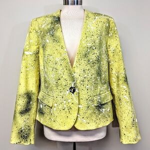 Custom Paint Splatter Jacket